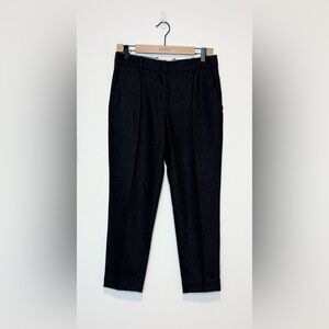 Everlane wool & cashmere blend pinch pleat pants. , sz : 2